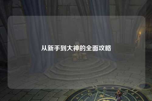 从新手到大神的全面攻略